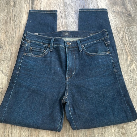 Citizens of Humanity Women’s Rocket Crop high rise a skinny Jeans, size 27 - Picture 1 of 13